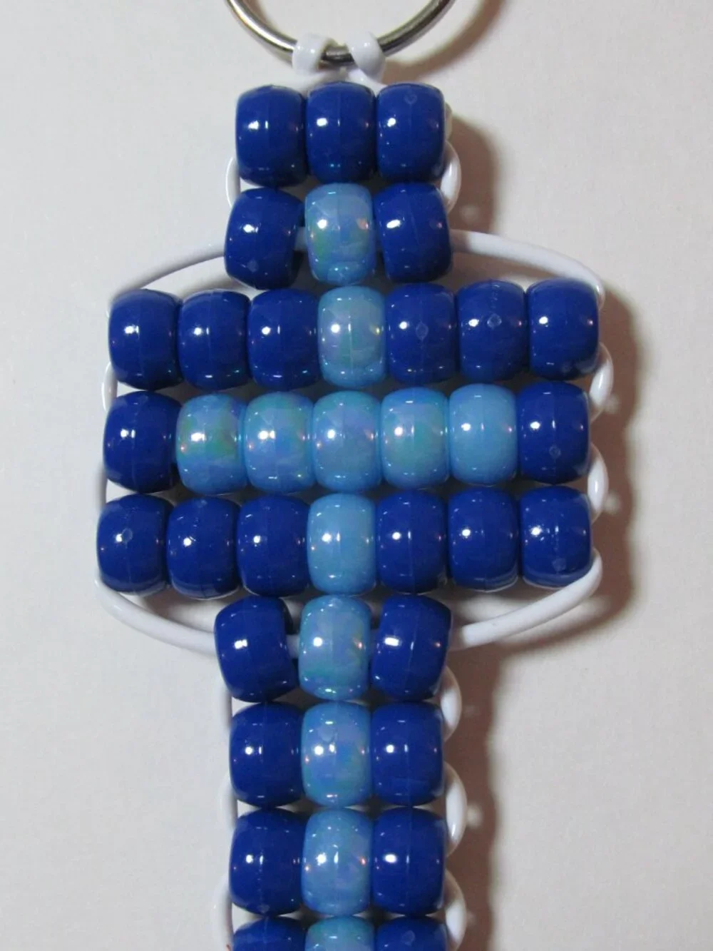 Blue Cross Keychain #13812026